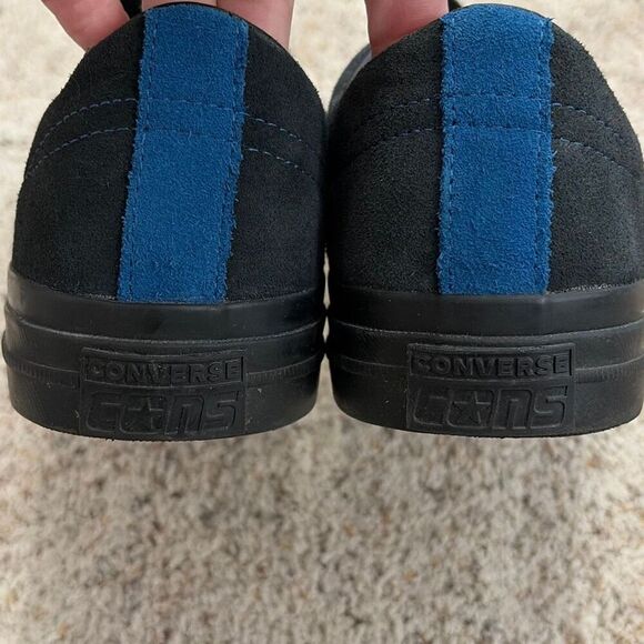 Converse CONS One Star Academy Suede Black Blue Men’s 10.5 - Picture 9 of 9